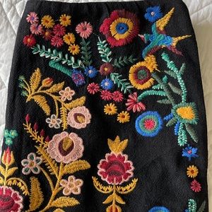 Embroidered Skirt
